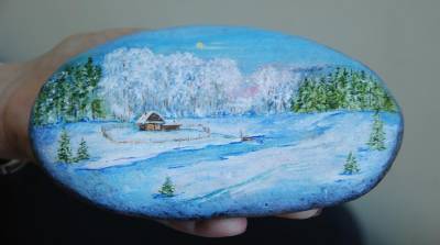 Живопись на камне