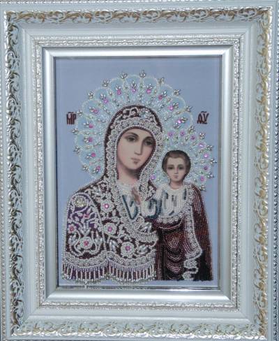 Новые иконы, вышитые Н.И.Чепасовой