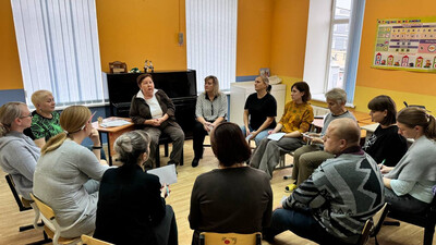 Тематическая встреча с родителями в центре «Преображение»