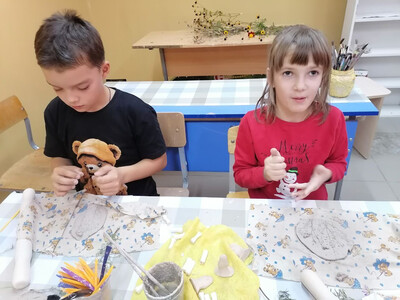 В фокусе гончарное творчество