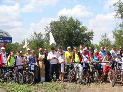 Крестный ход на велосипедах