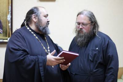 В гостях у гимназии – протодиакон Андрей Кураев