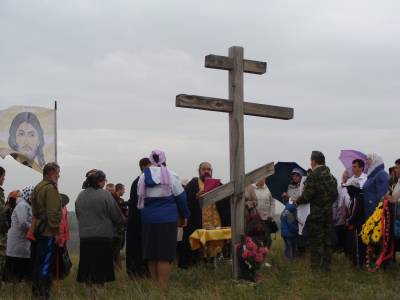 Крестный ход на лодках