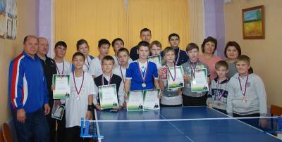 Встреча за теннисным столом