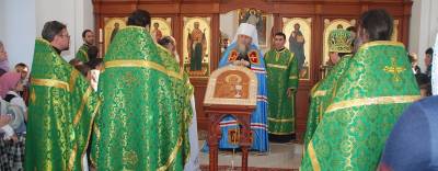 Престольный праздник в новом храме