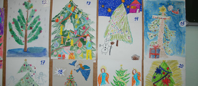 Конкурс детского рисунка к Рождеству