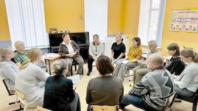 Тематическая встреча с родителями в центре «Преображение»