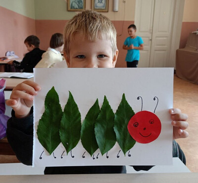 Развивающие занятия для детей с ОВЗ: создание осенних поделок